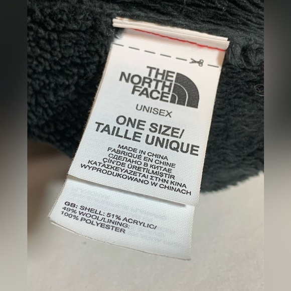 The North Face Chunky Ribbed Beanie One Size Unisex knit snow hat - Picture 5 of 11